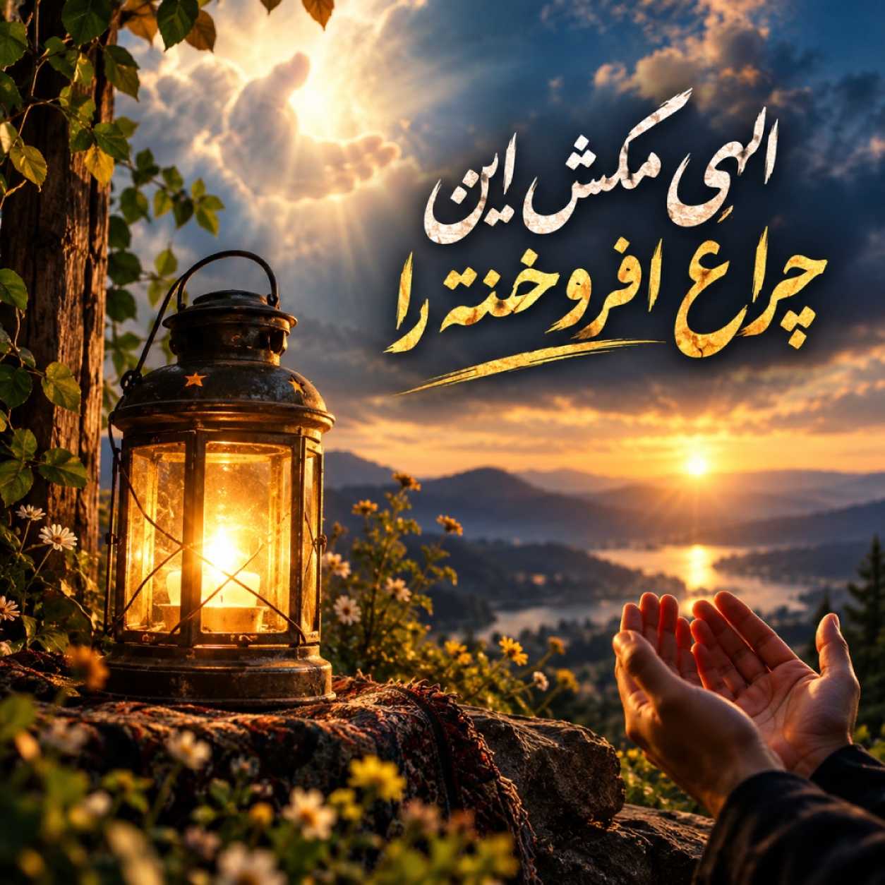 دانلود آهنگ الهی مکش این چراغ افروخته را
