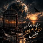 هر ایواره دلم گری دنیا ارام بوده قفس هر ایواره دلم گری دنیا ارام بوده قفس